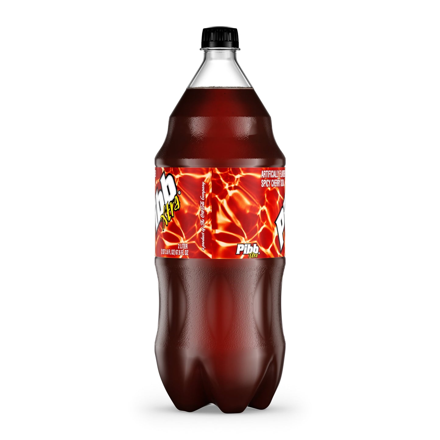 Pibb Xtra Spicy Cherry Soda Pop, 2 Liter Bottle