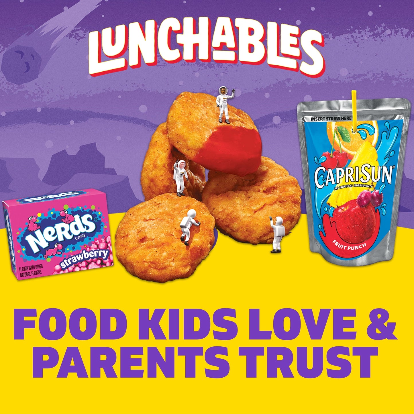 Lunchables Chicken Dunks Kids Lunch Meal Kit, 9.8 oz Box Box