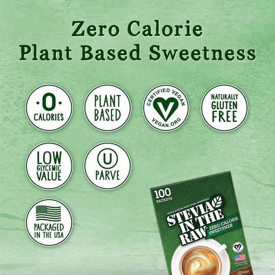 Stevia In The Raw Zero Calorie Sweetener, 100 count, 3.5 oz