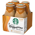 Starbucks Frappuccino Caramel Iced Coffee, 9.5 oz, 4 Pack Bottles