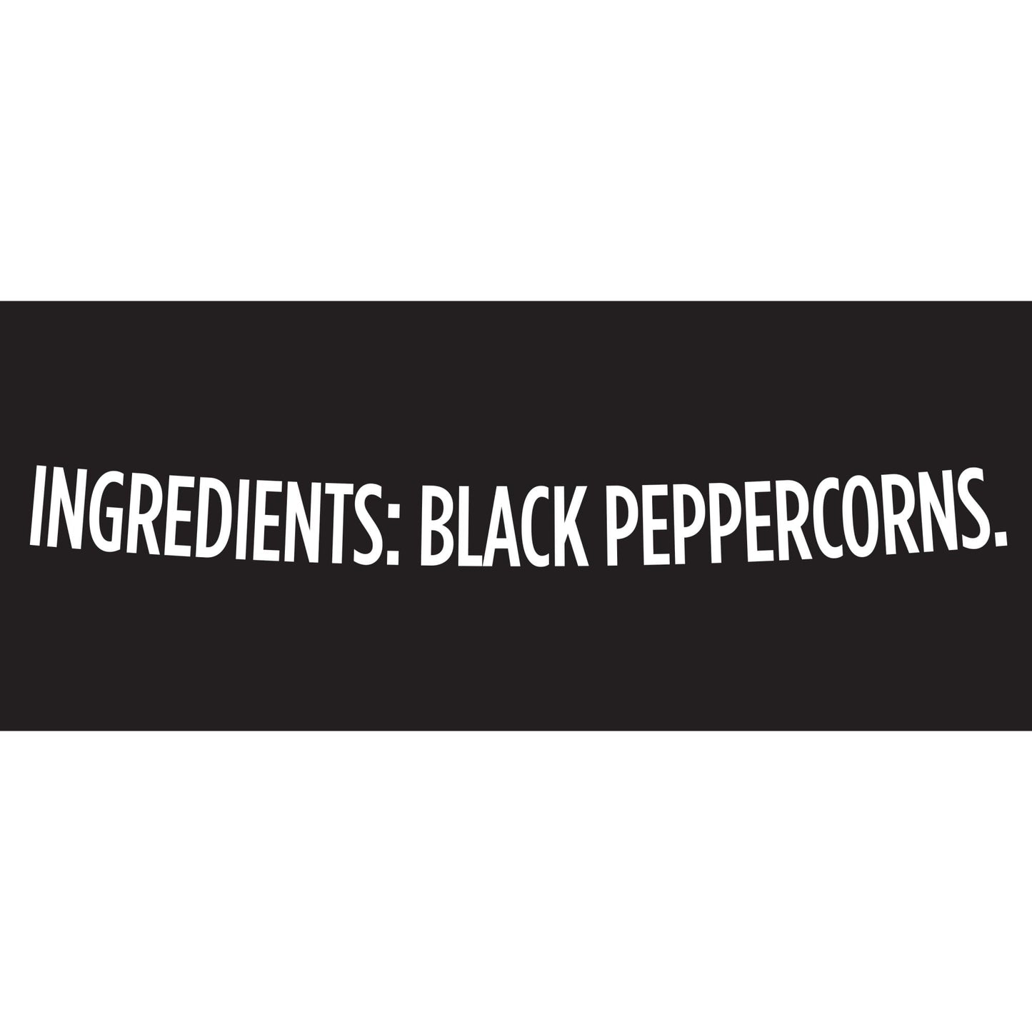 McCormick Black Pepper Grinder, 1 oz Pepper & Peppercorns