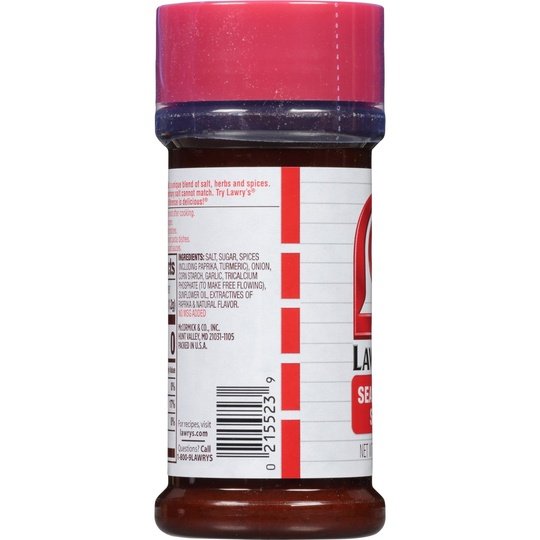 Lawry's Seasoned Salt, 8 oz Mixed Spices & Seasonings