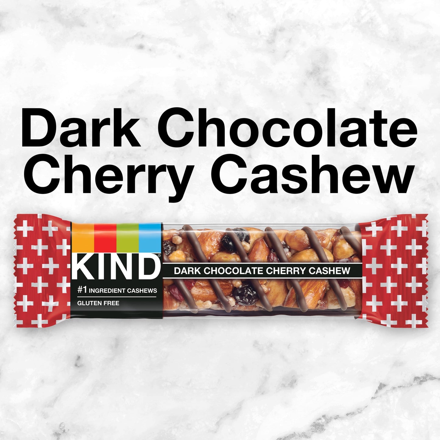 KIND Gluten Free Dark Chocolate Cherry Cashew Snack Bars, 1.4 oz, 6 Count