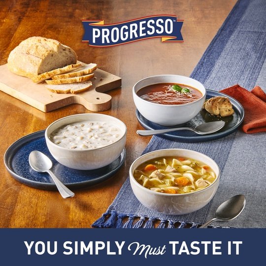 Progresso Reduced Sodium, Savory Chicken & Wild Rice Soup, 19 oz.