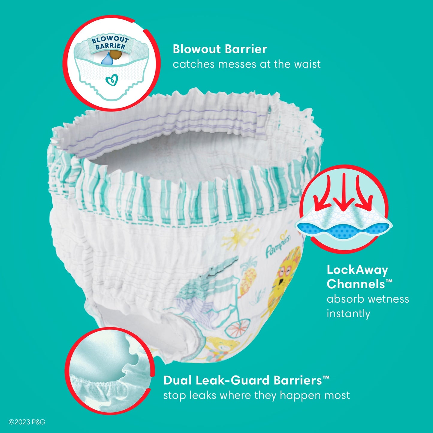 Pampers Cruisers 360 Diapers Size 3, 78 Count (Select for More Options)