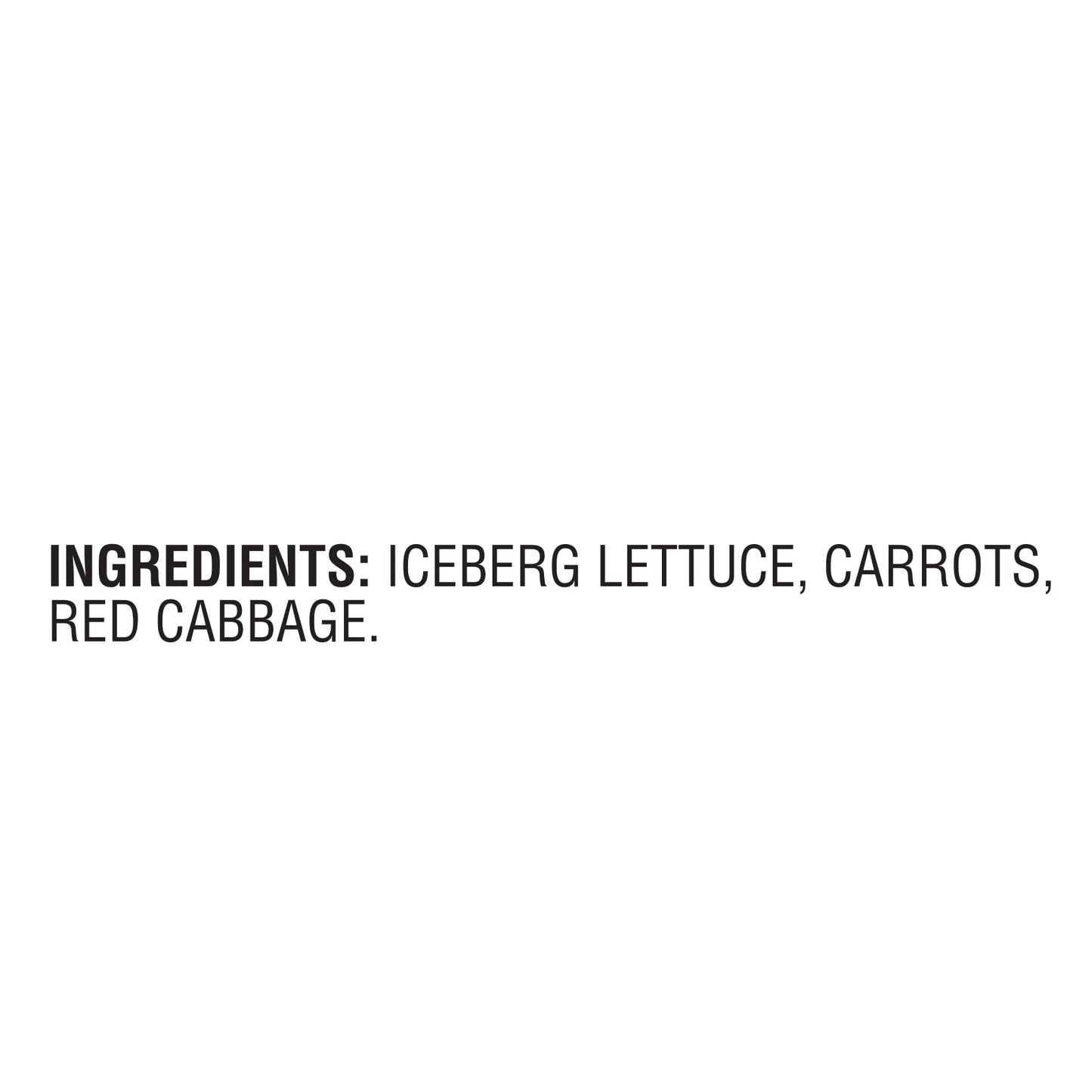 Marketside Classic Iceberg Salad, 12 oz Bag, Fresh