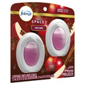 Febreze Small Spaces Holiday Air Freshener Apple Cider Scent, .25 fl oz Each, Pack of 2