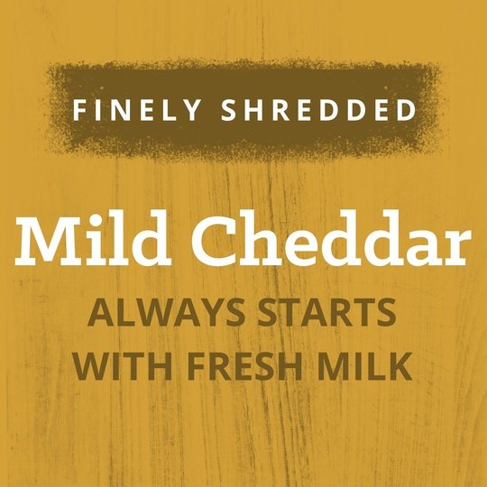 Kraft Mild Cheddar Finely Shredded Cheese, 8 oz Bag