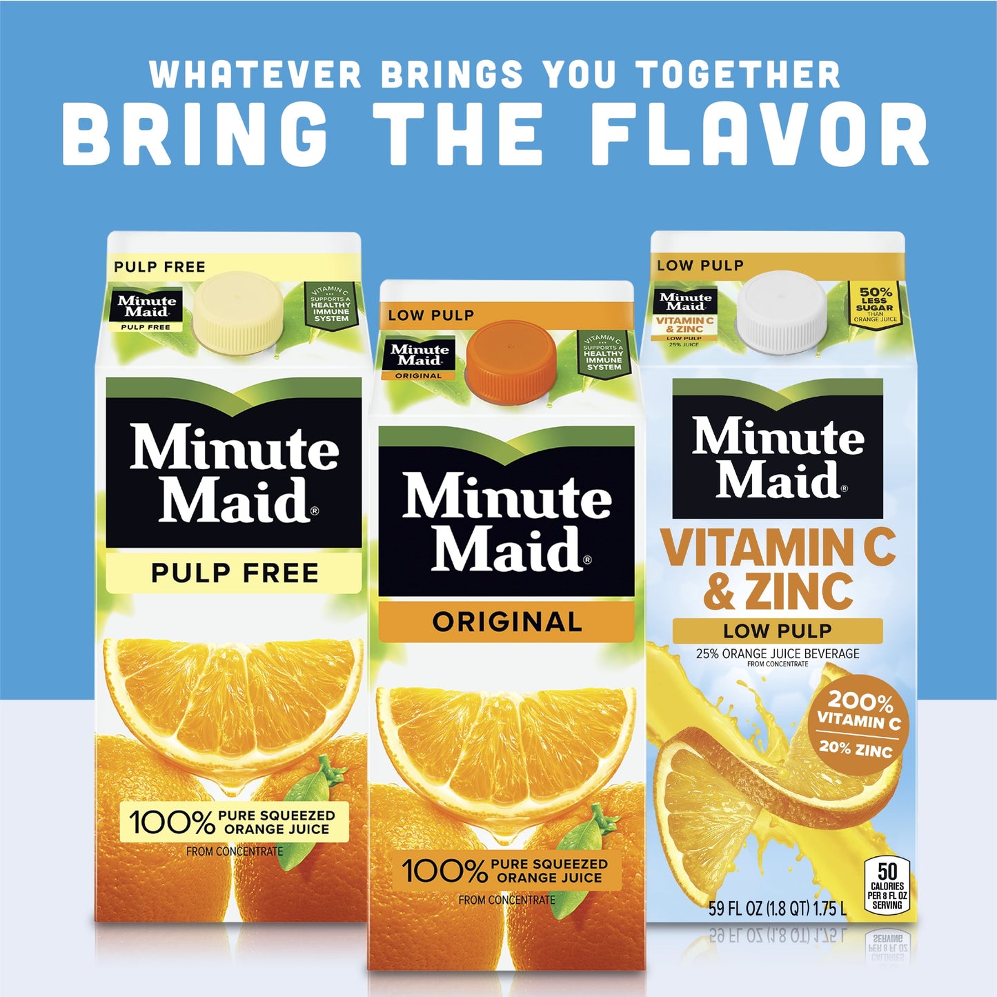 Minute Maid Original Orange Fruit Juice, 59 fl oz Carton