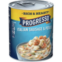 Progresso Rich & Hearty, Italian Sausage & Potato Canned Soup, Gluten Free, 18.5 oz.