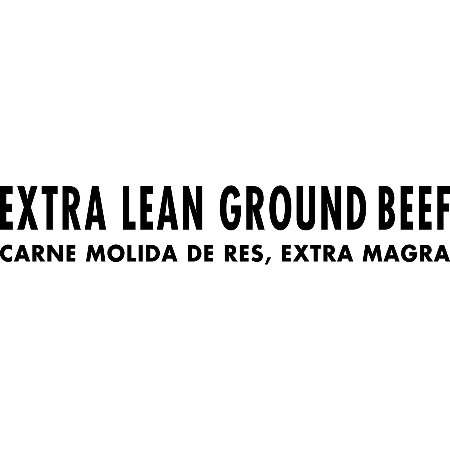All Natural* 96% Lean/4% Fat Extra Lean Ground Beef, 1 lb Roll