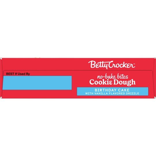 Betty Crocker No-Bake Bites Birthday Cake Cookie Dough, 12.2 oz.