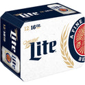 Miller Lite Lager Beer, 12 Pack, 16 fl oz Cans, 4.2% ABV