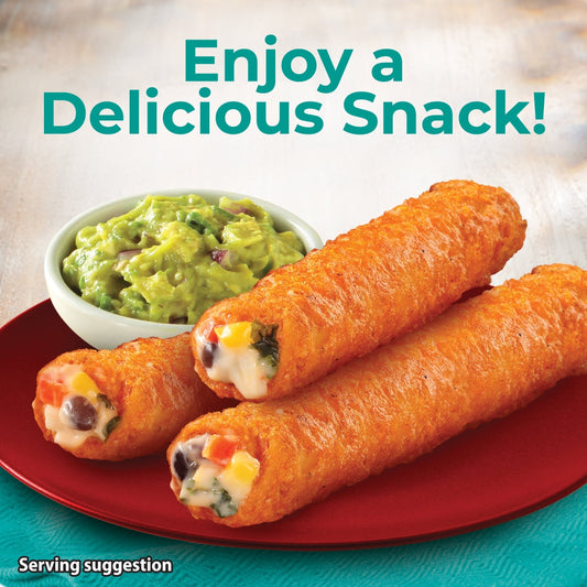 El Monterey Extra Crunchy Southwest Chicken Taquitos, 20.7 Oz, 18 Count (Frozen)