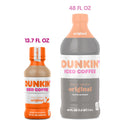 Dunkin' Original, Iced Bottled Coffee Drink, 13.7 fl oz