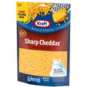 Kraft Sharp Cheddar Shredded Cheese, 16 oz Bag