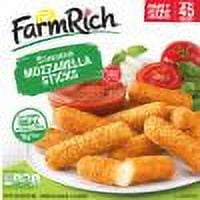 Farm Rich Breaded Mozzarella Cheese Sticks, Party Size Snack, Regular, 66 oz (Frozen)