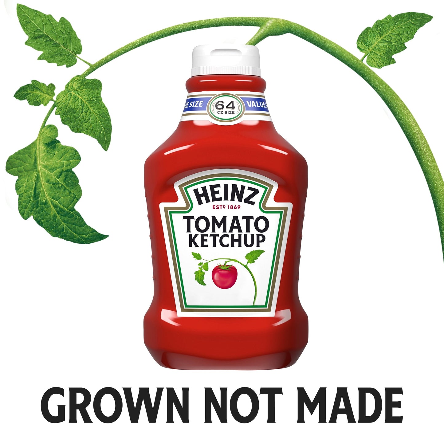 Heinz Tomato Ketchup Value Size, 64 oz Bottle