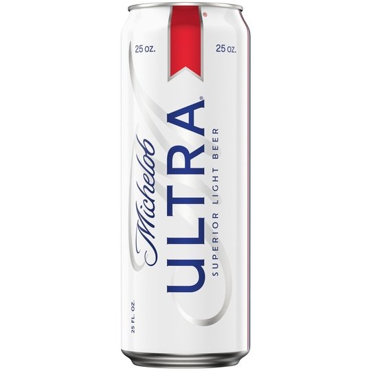 Michelob ULTRA Light Beer, 25 fl oz 1 Can, 4.2 % ABV, Domestic, 3.2% ABV