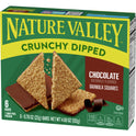 Nature Valley Crunchy Dipped Granola Squares, Oats and Chocolate, 6 ct, 4.68 OZ