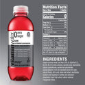 vitaminwater electrolyte enhanced acai-blueberry-pomegranate water, 16.9 fl oz, 6 count bottles