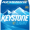 Keystone Light Lager Beer, 30 Pack, 12 fl oz Cans, 4.1% ABV