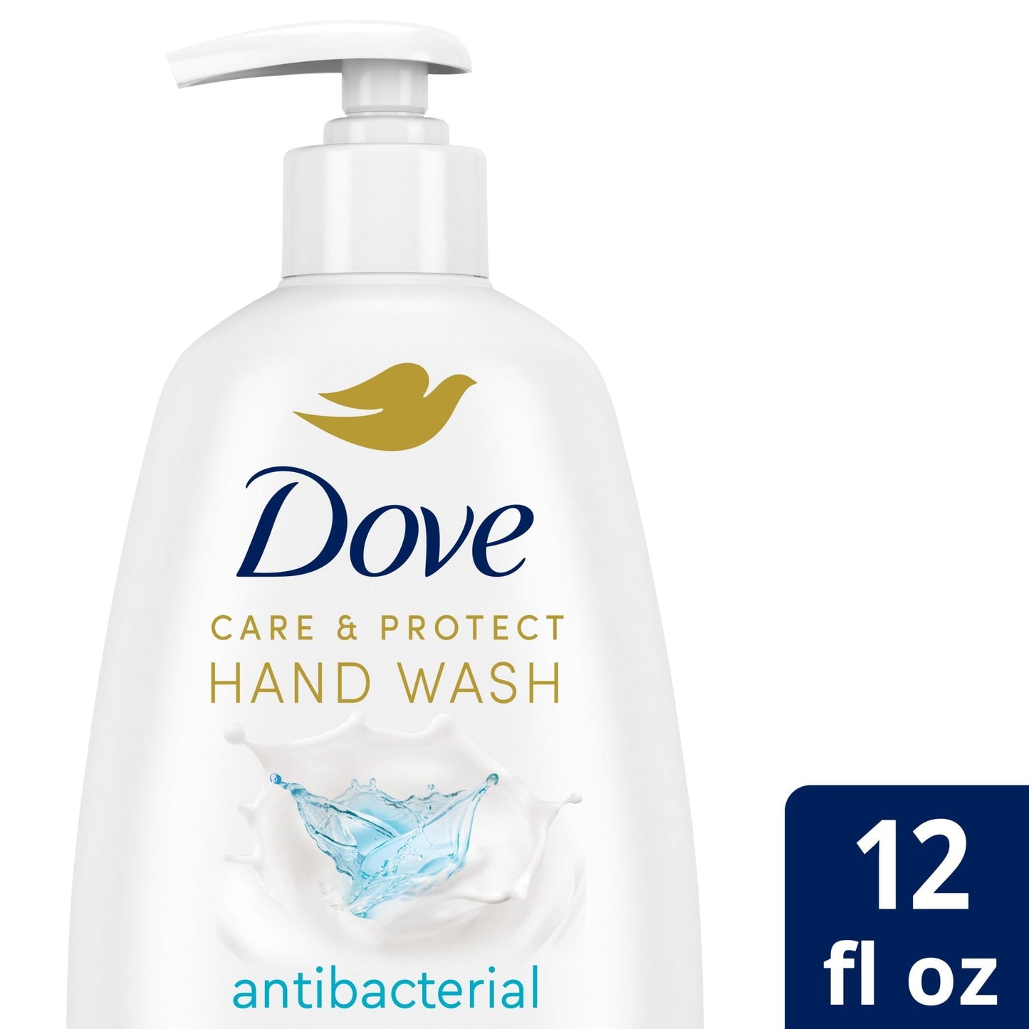 Dove Care and Protect Daily Use Antibacterial Hand Soap, 12 fl oz