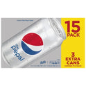 Diet Pepsi Cola Soda Pop, 12 oz , 15 Pack Cans