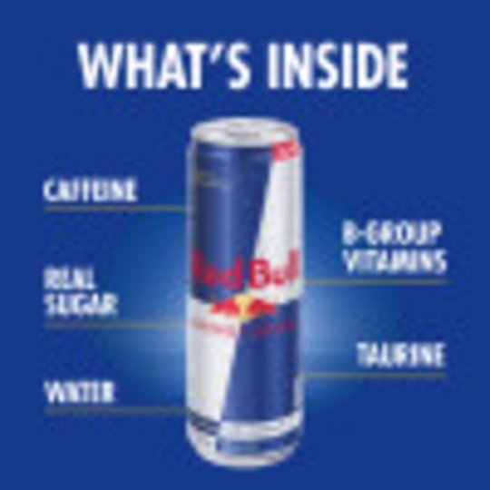 Red Bull Energy Drink, 12 fl oz, Pack of 4 Cans