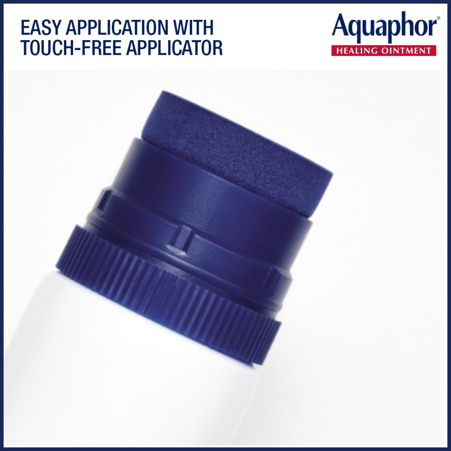 Aquaphor Healing Ointment Advanced Therapy Skin Protectant with Touch-Free Applicator, 3 Oz