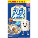 Kellogg's Frosted Mini-Wheats Blueberry Muffin Breakfast Cereal, Family Size, 22 oz Box