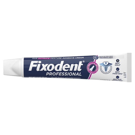 Fixodent Professional Ultimate Denture Adhesive Cream, 1.8 oz