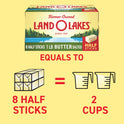 Land O Lakes Half Stick Butter Salted, 16 oz, 8 Count