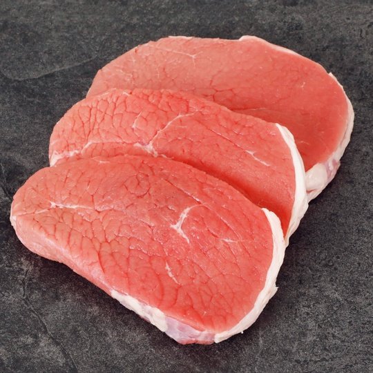 Beef Eye Round Steak, 0.95 - 1.33 lb Tray