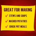 Ore-Ida Home Style Steam 'N' Mash Recipe Ready Pre-Cut Russet Potatoes Frozen Side Dish, 24 oz Bag