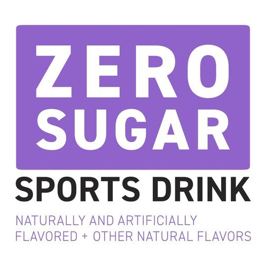 POWERADE Electrolyte Enhanced Zero Sugar Grape Sport Drink, 28 fl oz, Bottle