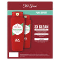 Old Spice High Endurance Body Wash for Men, Pure Sport Scent, 24 fl oz, Pack of 2