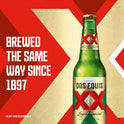 Dos Equis Mexican Lager Beer, 18 Pack, 12 fl oz Bottles, 4.2% Alcohol by Volume