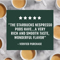 Starbucks by Nespresso Vertuo, Pike Place Roast, Medium Roast Nespresso Pods, 8 Count