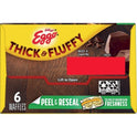 Eggo Thick and Fluffy Double Chocolatey Waffles, 11.6 oz, 6 Count (Frozen)