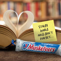 3 Musketeers Candy Milk Chocolate Bar, Full Size - 1.92 oz