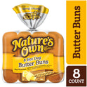 Nature's Own Hot Dog Butter Buns, 15 oz, 8 Count