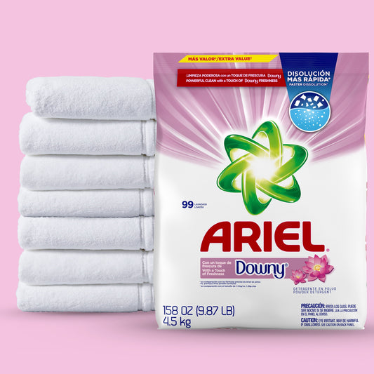 Ariel with a Touch of Downy Freshness, Powder Laundry Detergent, 158 oz, 99 Loads