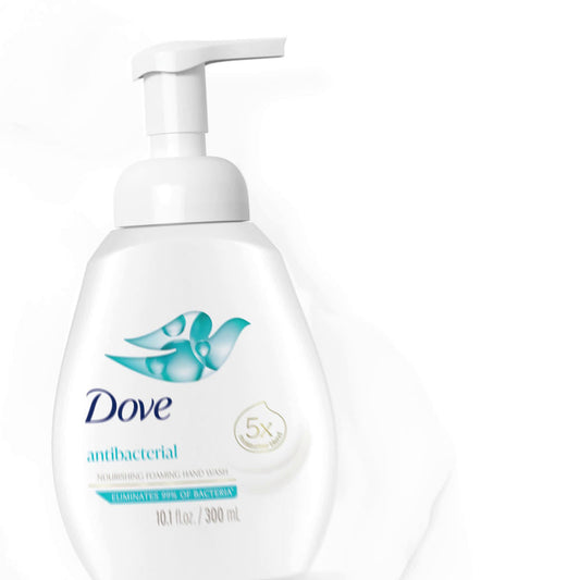 Dove Antibacterial Daily Use Foaming Hand Soap, 10.1 fl oz