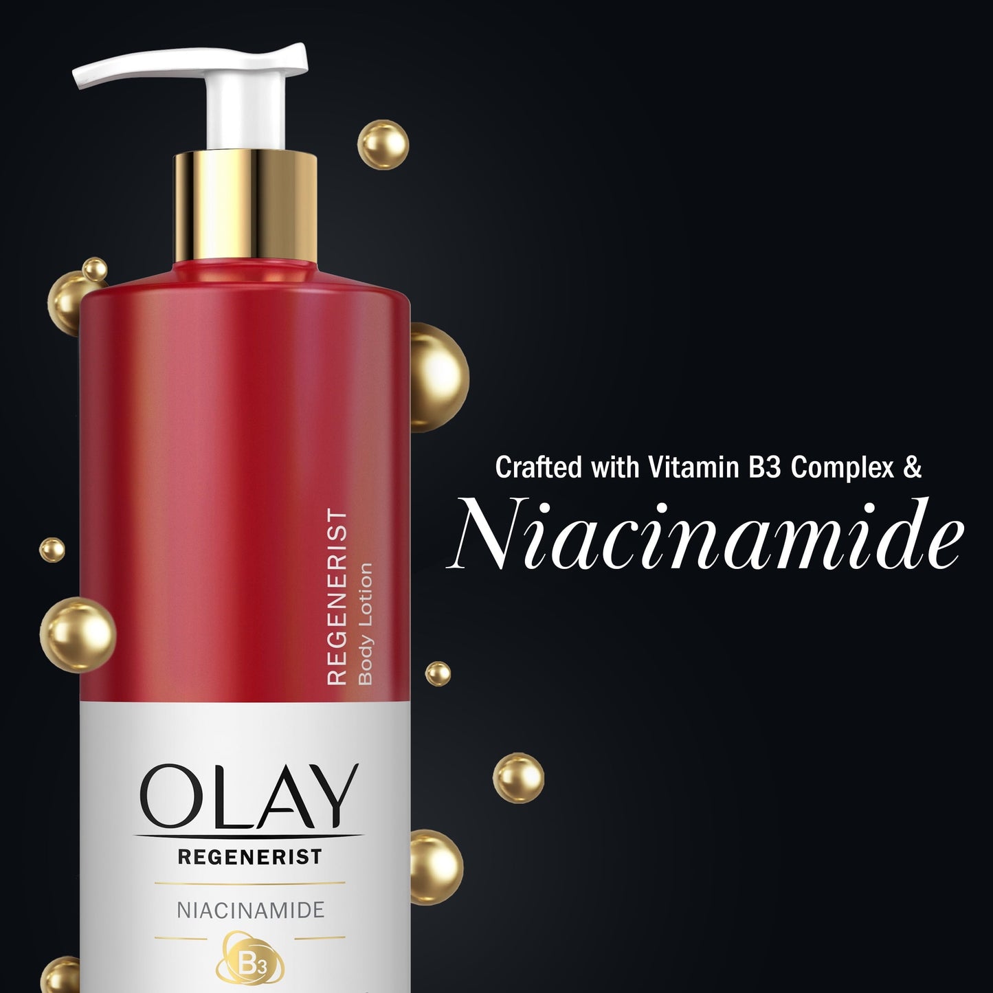 Olay Age Defying & Hydrating Niacinamide Hand and Body Lotion 17 fl oz.