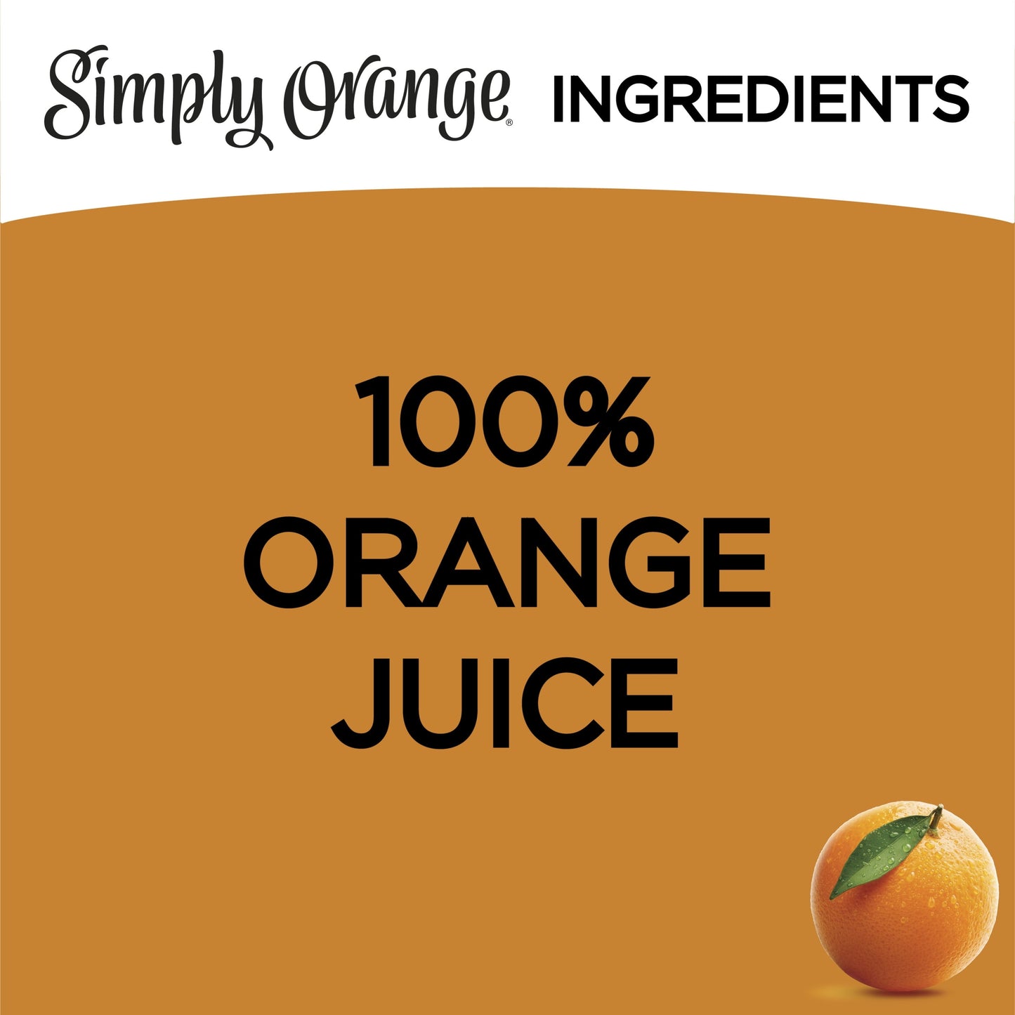 Simply Non GMO Vitamin C No Pulp Orange Juice, 11.5 fl oz Bottle