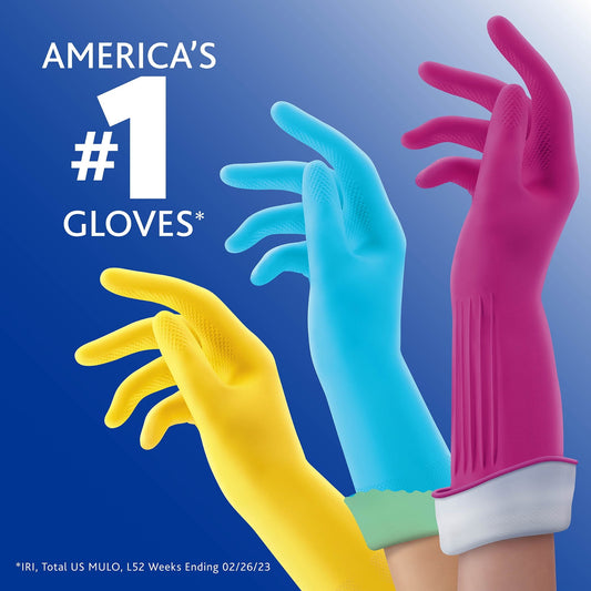 Playtex Handsaver Gloves, Reusable Cleaning Gloves, Size Medium, 1 Pair
