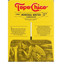 Topo Chico Sparkling Mineral Water Glass Bottles, 12 fl oz, 12 Pack