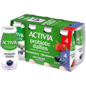 Activia Probiotic Dailies Strawberry and Blueberry Lowfat Probiotic Yogurt Drinks Variety Pack, 3.1 fl oz, 8 Count