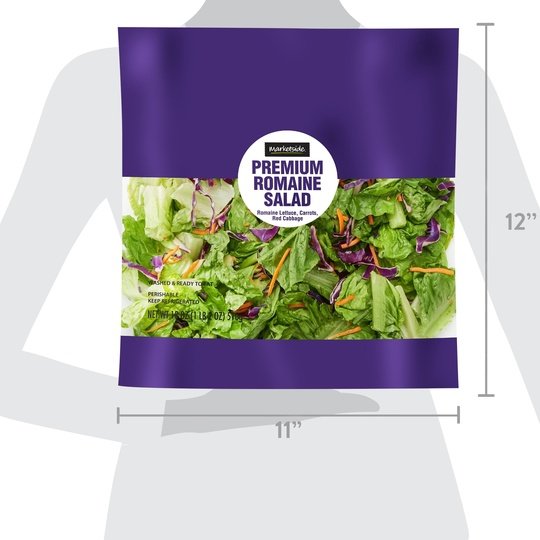 Marketside Premium Romaine Salad Blend, 18 oz Bag, Fresh